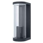 Osram Wandleuchte Endura Classic Tubular 1-flammig E27 nicht dimmbar dunkelgrau IP44