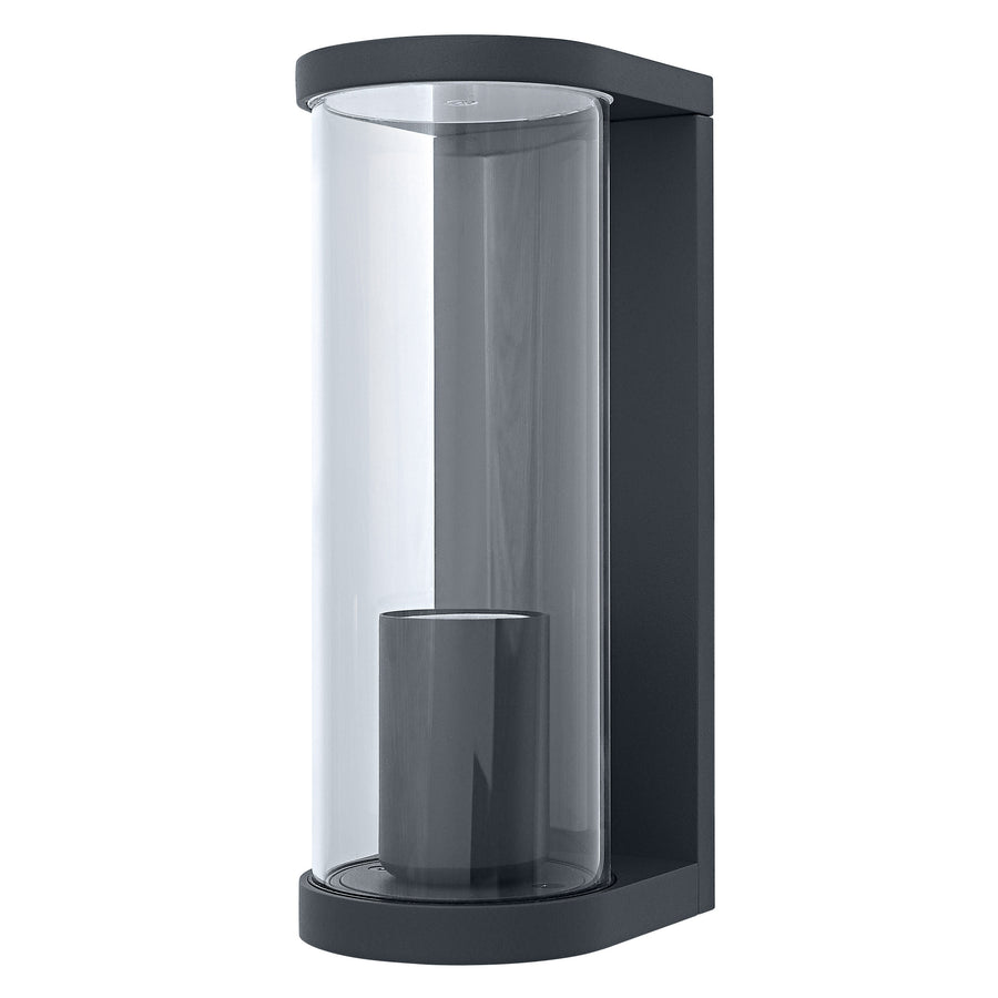 Osram Wandleuchte Endura Classic Tubular 1-flammig E27 nicht dimmbar dunkelgrau IP44