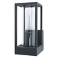 Osram Wandleuchte Endura Classic Frame 1-flammig E27 nicht dimmbar dunkelgrau IP44