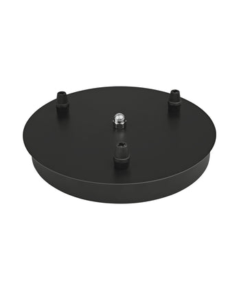 Osram Baldachin Vintage 1906 Triple Round schwarz IP20
