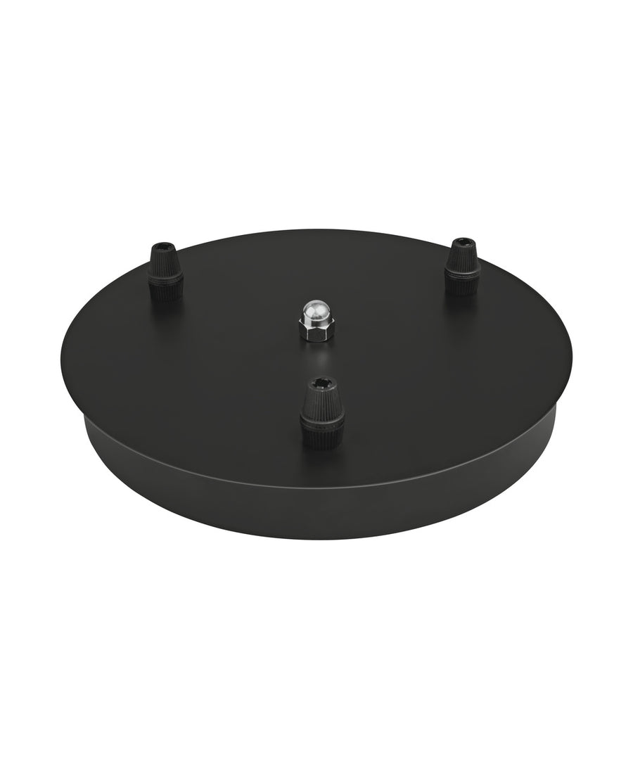 Osram Baldachin Vintage 1906 Triple Round schwarz IP20