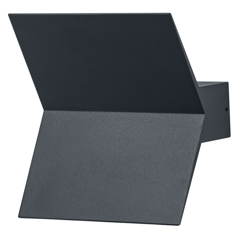 Osram LED Wandleuchte Endura Style Bat 9,5W/3000K 580lm warmweiß nicht dimmbar dunkelgrau IP44