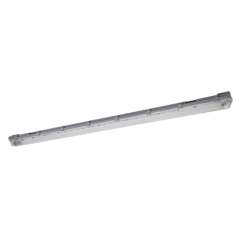 Osram LED Feuchtraumleuchte Sensor 150cm 19W/4000K 1900lm neutralweiß nicht dimmbar grau IP65