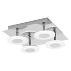 Osram LED Wandleuchte Smart+ Matter Orbis Wave 300x300mm – Anwendungsbild