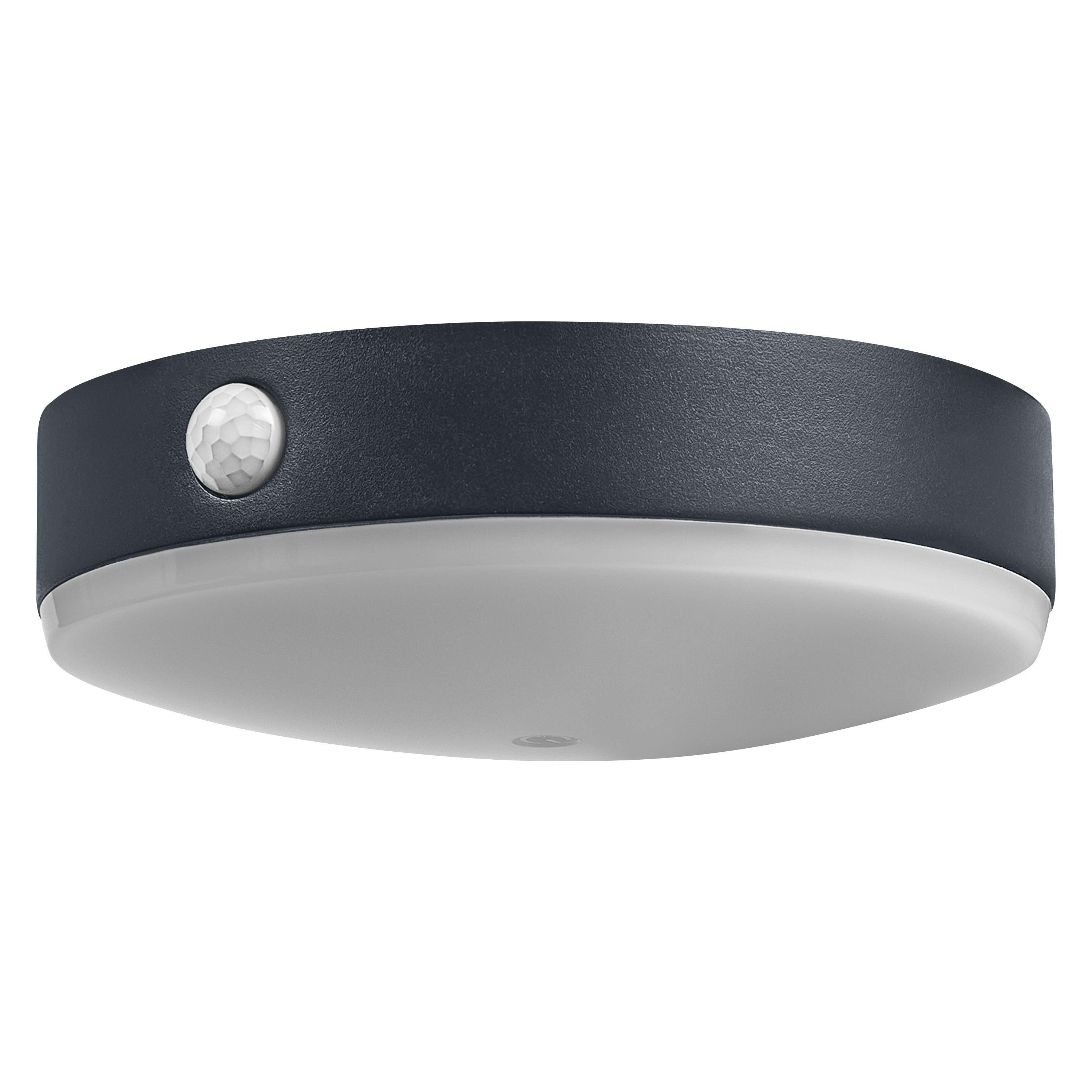Osram LED Wandleuchte Endura Style Solar Tossa Sensor 6W/3000K 500lm warmweiß nicht dimmbar schwarz IP44