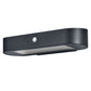 Osram LED Wandleuchte Endura Style Solar Oval Sensor 6W/3000K 540lm warmweiß nicht dimmbar schwarz IP44