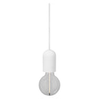 Osram Pendelleuchte Vintage 1906 Round Plaster 1-flammig E27 nicht dimmbar weiß IP20