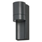 Osram Wandleuchte Endura Classic Isidor 1-flammig GU10 nicht dimmbar dunkelgrau IP65
