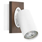 Osram LED Spot Decor Mercury 1-flammig 3,4W/2700K 230lm warmweiß dimmbar weiß/Holzdekor IP20
