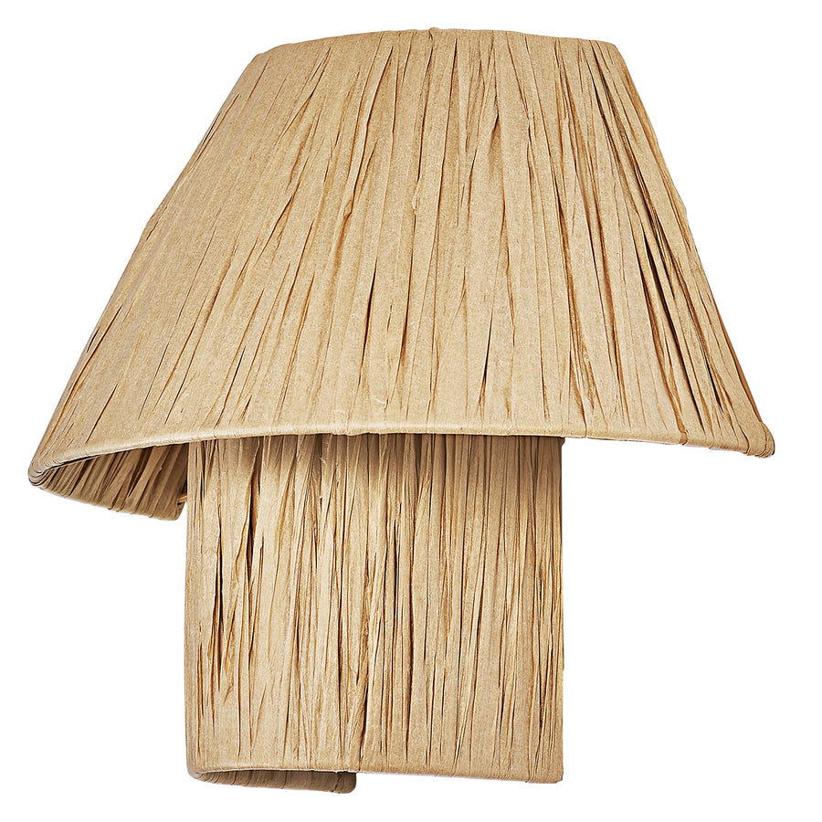 Osram Wandleuchte Decor Bamboo Paper Hut 1-flammig E27 nicht dimmbar braun IP20