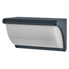 Osram Wandleuchte Endura Classic Angela 1-flammig E27 nicht dimmbar dunkelgrau IP54