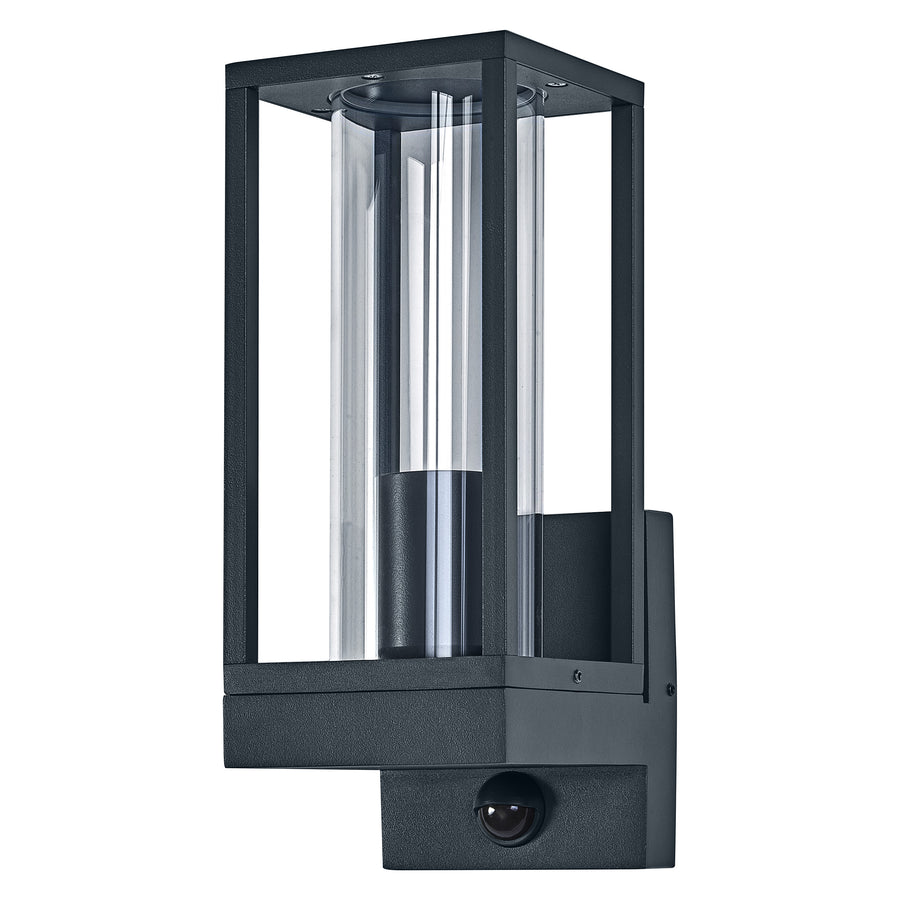 Osram Wandleuchte Endura Classic Frame Sensor 1-flammig E27 nicht dimmbar dunkelgrau IP44