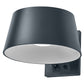 Osram LED Wandleuchte Endura Style Solar Sensor Brella 10,1W/3000K 930lm warmweiß dimmbar dunkelgrau IP54