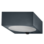Osram LED Wandleuchte Endura Style Solar Sensor Down 10,7W/3000K 880lm warmweiß dimmbar dunkelgrau IP65