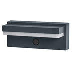 Osram LED Wandleuchte Endura Style USB Robust Sensor 2,5W/3000K 180lm warmweiß nicht dimmbar dunkelgrau IP54