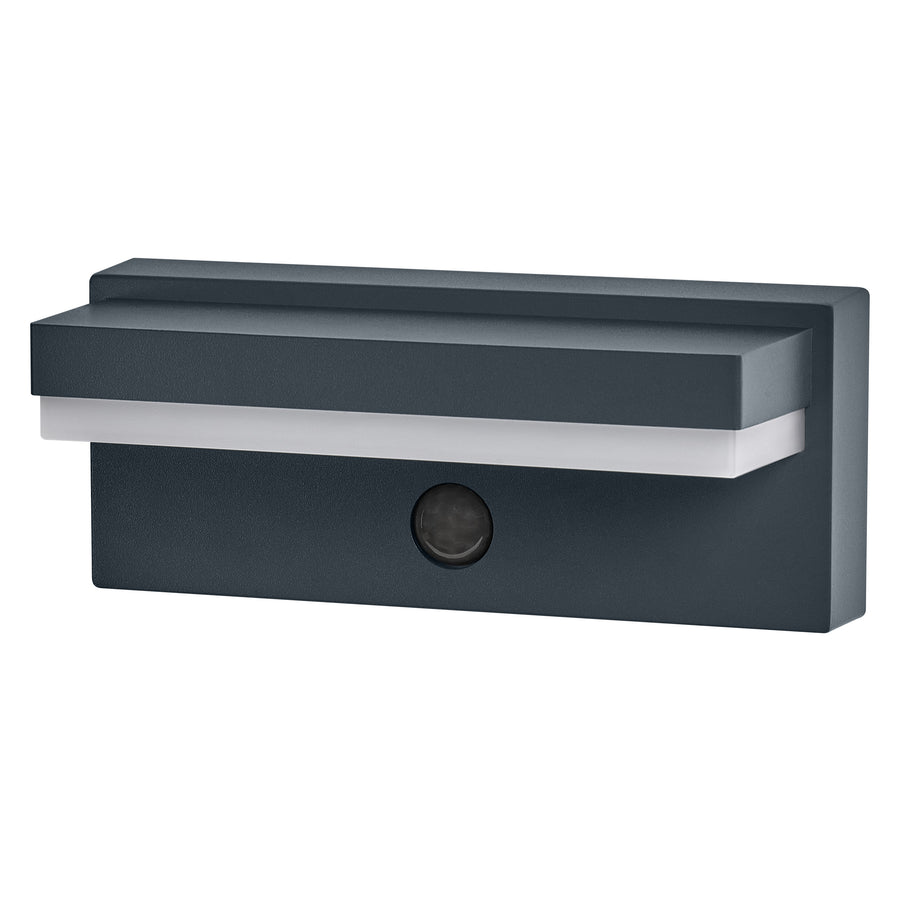 Osram LED Wandleuchte Endura Style USB Robust Sensor 2,5W/3000K 180lm warmweiß nicht dimmbar dunkelgrau IP54