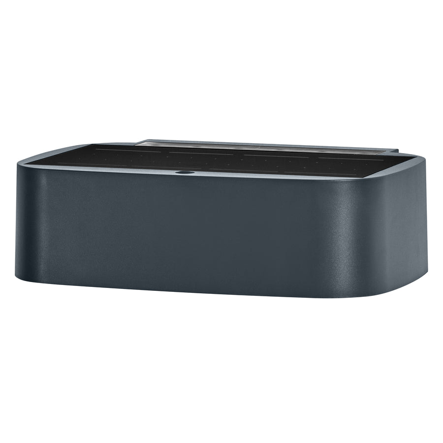 Osram LED Wandleuchte Endura Style Solar Daylight Sensor UpDown 7,6W/3000K 520lm warmweiß dimmbar dunkelgrau IP65