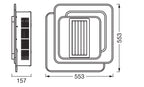 Osram LED Deckenventilator Grill Square – Produktansicht 3