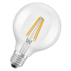 Osram / Ledvance LED Filament Globe G95 klar 300° Superior UltraEfficient 3,8-60W/827 warmweiß 806lm E27 220-240V – Produktansicht