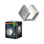 Osram LED Wandleuchte Endura Style Pyramid – Produkt mit Verpackung