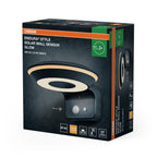 Osram LED Wandleuchte Endura Style Solar Glow Sensor – Verpackung, räumliche Ansicht