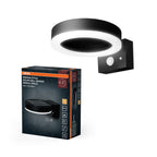 Osram LED Wandleuchte Endura Style Solar Sensor Single Circle – Produkt mit Verpackung