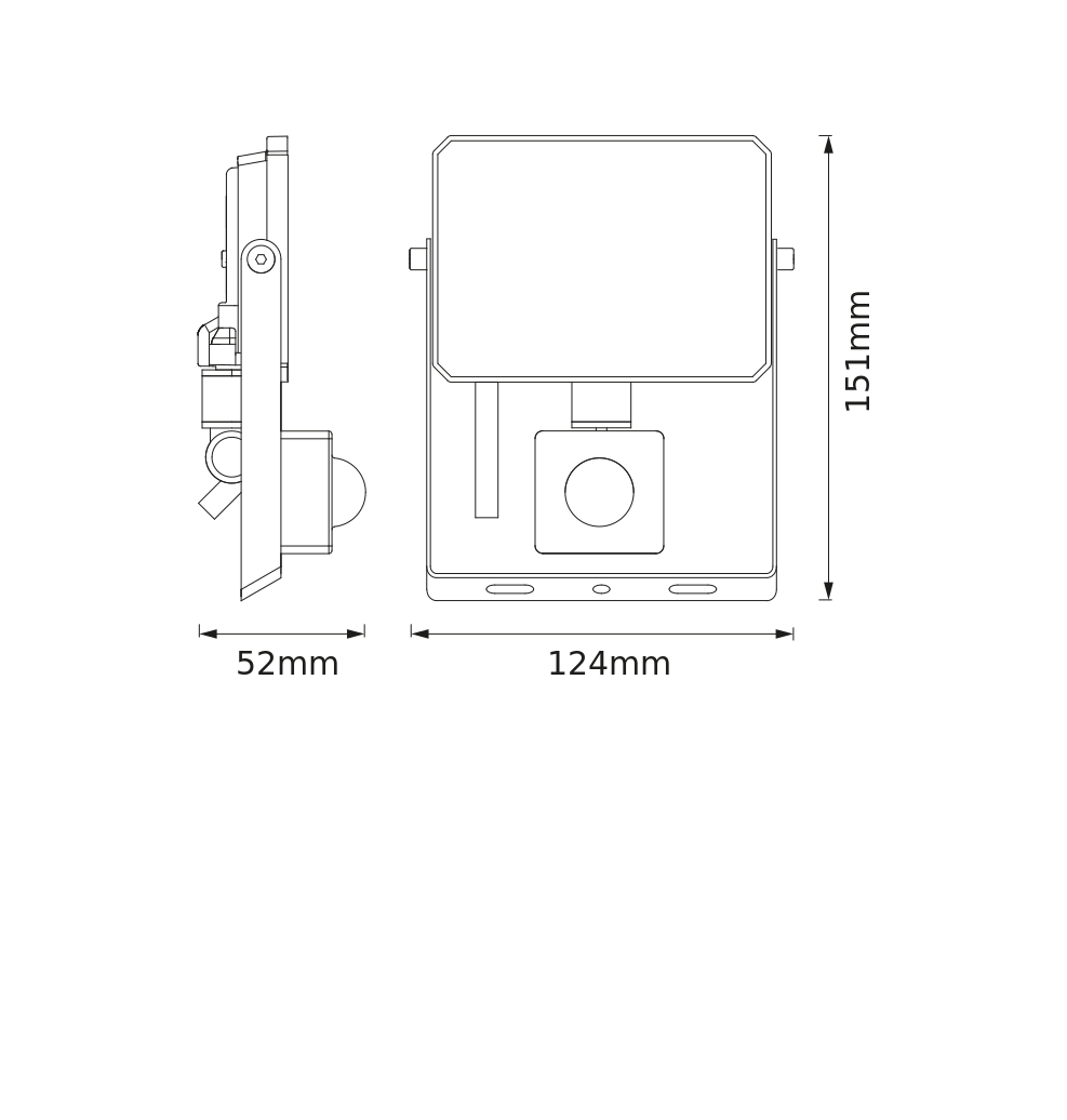 Bellalux LED Fluter Vital Sensor – Produktansicht 3