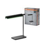 Osram LED Schreibtischleuchte Office Line Roof Inductive Charging – Produkt mit Verpackung