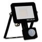 Bellalux LED Fluter Vital Sensor 10W/6500K 900lm tageslichtweiß nicht dimmbar schwarz IP65