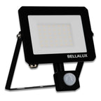 Bellalux LED Fluter Vital Sensor 30W/3000K 2700lm warmweiß nicht dimmbar schwarz IP65