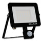 Bellalux LED Fluter Vital Sensor 30W/3000K 2700lm warmweiß nicht dimmbar schwarz IP65