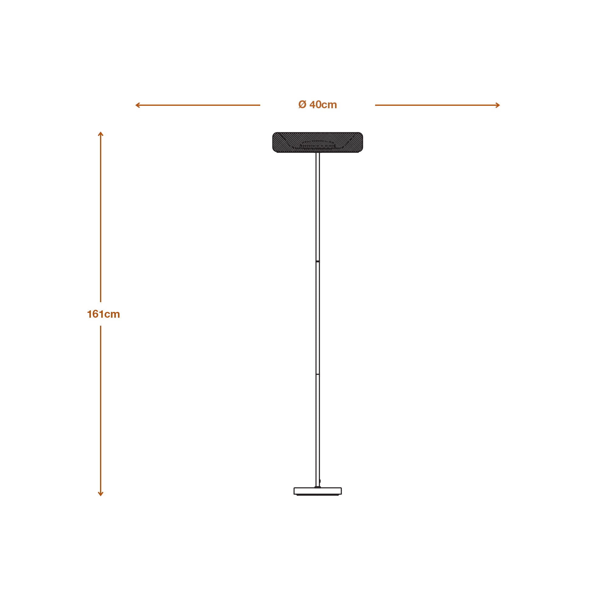 Osram LED Stehleuchte Decor Mesh – Produktansicht 2