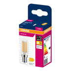 Osram LED Filament T26 klar 300° – Verpackung, räumliche Ansicht