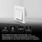 Osram Wandschalter Smart+ Matter 2-Kanal – Anwendungsbild 3