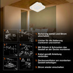 Osram LED Deckenventilator Grill Square – Anwendungsbild 2