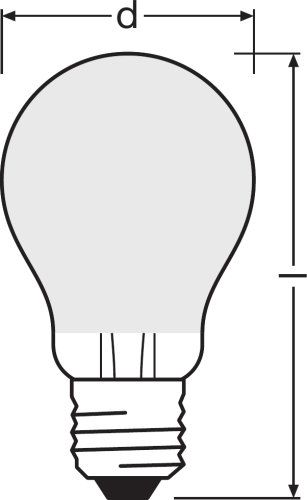LEDVANCE LED Retrofit Classic A 8-75W/827 E27 1055lm matt warmweiß 300° nicht dimmbar