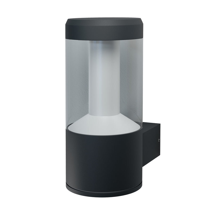Osram LED Wandleuchte Endura Style Lantern Modern 12W/3000K 610lm warmweiß nicht dimmbar dunkelgrau IP44