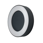 LEDVANCE LED Wandleuchte Endura Style Ring 16W/830 480lm warmweiß nicht dimmbar dunkelgrau IP44
