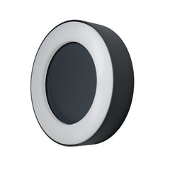 LEDVANCE LED Wandleuchte Endura Style Ring 16W/830 480lm warmweiß nicht dimmbar dunkelgrau IP44