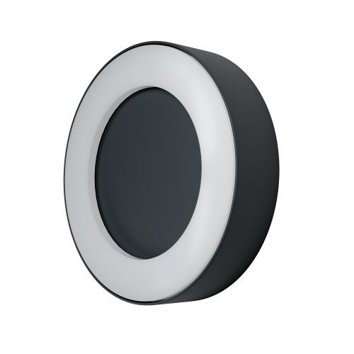 LEDVANCE LED Wandleuchte Endura Style Ring 16W/830 480lm warmweiß nicht dimmbar dunkelgrau IP44