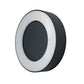 LEDVANCE LED Wandleuchte Endura Style Ring 16W/830 480lm warmweiß nicht dimmbar dunkelgrau IP44