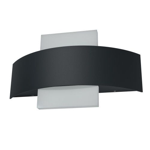 LEDVANCE LED Wandleuchte Endura Style Shield Square 10,5W/830 410lm warmweiß nicht dimmbar dunkelgrau IP44