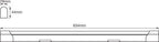 LEDVANCE LED Wand-/Decken-/Unterbauleuchte Value Batten 600 11,5W/840 1000lm kaltweiß nicht dimmbar silber IP20