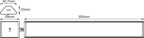 LEDVANCE LED Unterbauleuchte Cabinet Corner 350 5W/830 320lm warmweiß dimmbar grau IP20