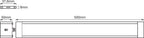 LEDVANCE LED Unterbauleuchte Cabinet LED Slim 500 10W/830 470lm warmweiß dimmbar weiß IP20