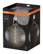 Osram LED Vintage 1906 Globe G200 Filament Smoke 5-12W/818 E27 110lm klar Warm Comfort Light 340° nicht dimmbar