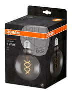 Osram LED Vintage 1906 Globe G125 Filament Smoke 5-15W/818 E27 140lm klar Warm Comfort Light 330° nicht dimmbar