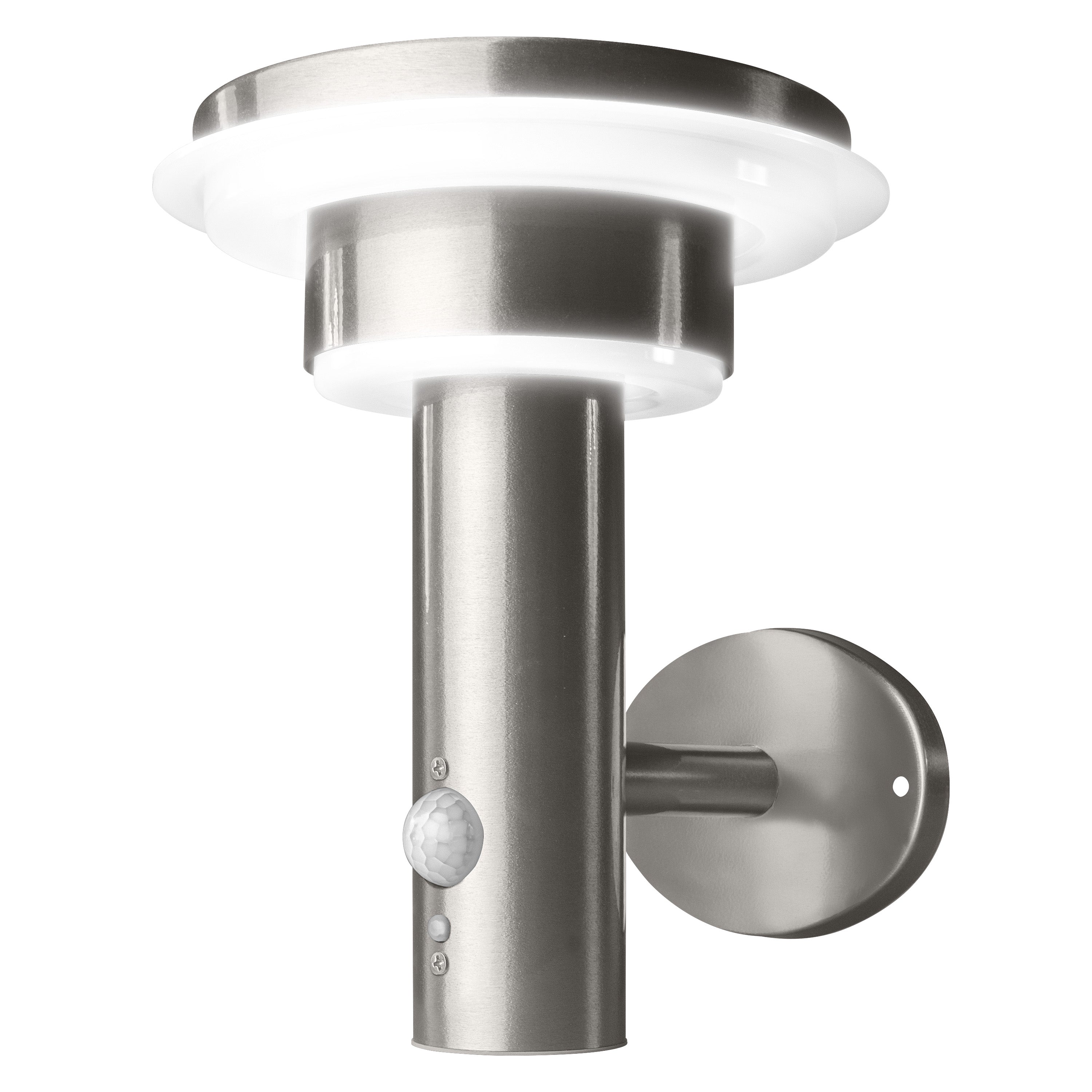 Osram LED Wandleuchte Endura Style Solar Sensor Double Circle – Anwendungsbild