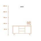 Osram LED Deckenleuchte Decor Mesh – Maßzeichnung mit Abmessungen