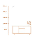 Osram LED Wandleuchte Decor Puck – Maßzeichnung mit Abmessungen